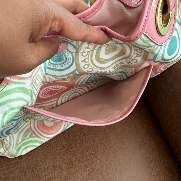Multicolor coach tote bag - Picture 7 of 9